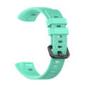 For Huawei Band 3 & 4 Pro Silicone Watch Band(Duck Green)
