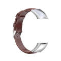 For Huawei Honor 4 & 5 Oil Wax Leather Watch Band(Brown)