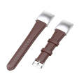 For Huawei Honor 4 & 5 Oil Wax Leather Watch Band(Brown)