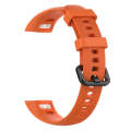 Silicone Watch Band for Huawei Honor Band 4 & 5(Orange)
