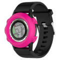 For Garmin Fenix 2 Silicone Protective Case(Rose Red)