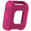 For Garmin Forerunner 35 Silicone Protective Case(Rose Red)