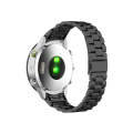For Garmin Fenix 5 Stainless Steel Watch Band(Black)