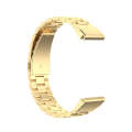 For Garmin Fenix 5 Stainless Steel Watch Band(Golden)