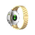 For Garmin Fenix 5 Stainless Steel Watch Band(Golden)