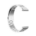For Garmin Fenix 5 Stainless Steel Watch Band(Silver)