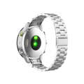 For Garmin Fenix 5 Stainless Steel Watch Band(Silver)