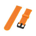 For Garmin Forerunner 945 Silicone Watch Band(Orange)