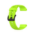 For Garmin Forerunner 945 Silicone Watch Band(Lime)