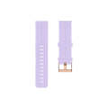 For Garmin Vivoactive 3 Nylon Watch Band(Light Purple)