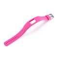 For Garmin Vivofit 4 Gloss & Color Integrated Silicone Watch Band(Pink)