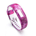 For Garmin Vivofit 4 Gloss & Color Integrated Silicone Watch Band(Starry Sky)