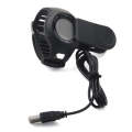 For Garmin Approach S10 USB Cable Holder Charging Dock(Black)