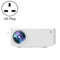 Y2 1280x720P 80ANSI Mini LCD LED Smart Projector, Plug Tpye:UK Plug