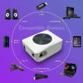 Y2 1280x720P 80ANSI Mini LCD LED Smart Projector, Plug Tpye:UK Plug