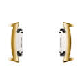 For Galaxy Fit 2 R360 Strap Metal Head(Golden)