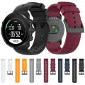 For Suunto 7 Lightning Silicone Watch Band(Red Wine)