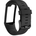 For POLAR A360 & 370 Textured Watch Band(Black)