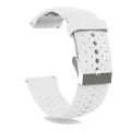 For POLAR Vantage M Silicone Watch Band(White)