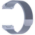 For FITBIT Ionic Milanese Watch Band, Large Size : 24X2.2cm(Space Gray)