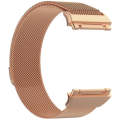 For FITBIT Ionic Milanese Watch Band, Large Size : 24X2.2cm(Rose Gold)