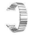 For FITBIT Ionic Stainless Steel Watch Band(Silver)