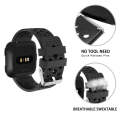 For FITBIT Versa Breathable Watch Band(Black)