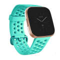 For FITBIT Versa 2 Breathable Silicone Watch Band(Duck)