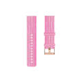 For FITBIT Versa Canvas Watch Band(Pink)