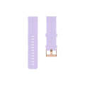 For FITBIT Versa Canvas Watch Band(Light Purple)