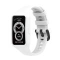 For Huawei Band 7 Integrated Silicone Watch Band(White)