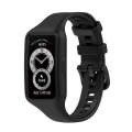For Huawei Band 7 Integrated Silicone Watch Band(Black)