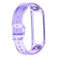 For Samsung Galaxy Fit 2 SM-R220 Discoloration in Light TPU Watch Band(Purple)