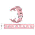 For Sunnto D4 / D4i Novo Diving Watch Silicone Watch Band with Extension Strap(Pink)