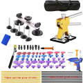 D3 94 in 1 Car Paintless Dent Dings Repair Lifter Tools Kit, Plug Type:EU Plug