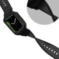 Integrated TPU Watch Band For Apple Watch Series 9&8&7 41mm / SE 3&SE 2&6&SE&5&4 40mm / 3&2&1 38m...