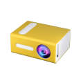 T300 25ANSI LED Portable Home Multimedia Game Projector, Plug Type:AU Plug(Yellow)