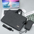 Handbag Laptop Bag Inner Bag with Shoulder Strap/Power Bag, Size:12 inch(Dark Grey)