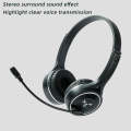 SOYTO SY-T30C Long Microphone Bluetooth Wireless Noise Cancelling Ergonomic Gaming Headset(Black)
