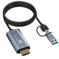Z36 HDMI/M Male to USB-Type C/M Male HD Video Capture Card, Length: 2m