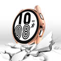 For Samsung Galaxy Watch 5 40 mm Full Coverage TPU Electroplating Protective Case(Rose Gold)