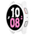 For Samsung Galaxy Watch 5 40 mm Half Coverage Hollowed PC Protective Case(White)