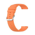 For Samsung Galaxy Watch 5 40mm 20mm Round Tail Silicone Watch Band(Orange)