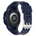 For Samsung Galaxy Watch5 40mm Silicone Integrated Watch Band(Dark Blue)
