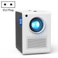 D110 180 ANSI Lumens Mini LED+LCD Smartphone Wireless Screen Mirroring Projector, Plug Type:EU Pl...