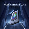 ORICO M2R1-G2-RG 10Gbps M.2 NVMe RGB SSD Enclosure(Gold)