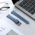 20mm Universal T-buckle Silicone Watch Band(Ice Ocean Blue)