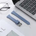 20mm Universal T-buckle Silicone Watch Band(Lavender Grey)