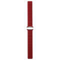 Magnetic Two-color Loop Slim Leather Watch Band For Apple Watch Series 9&8&7 41mm / SE 3&SE 2&6&S...