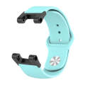 For Amazfit T-Rex / T-Rex Pro / Ares Silicone Reverse Buckle Watch Band(Mint Green)